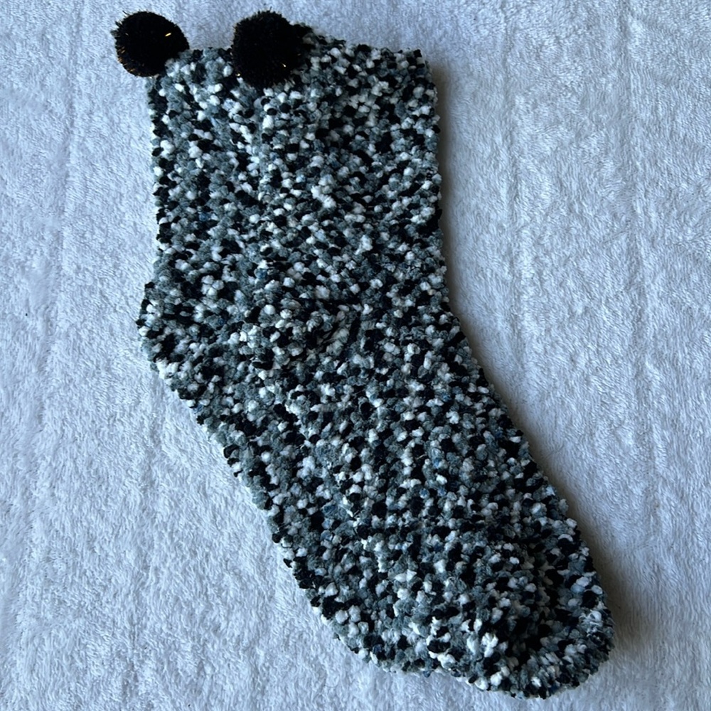 Socks with Pom Poms